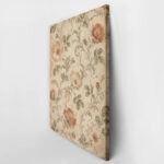 Πίνακας σε Καμβά VINTAGE DARK ACADEMIA FLORAL PATTERN 2
