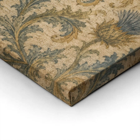 Πίνακας σε Καμβά VINTAGE DARK ACADEMIA FLORAL PATTERN 3 -  Sticky 1