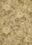 Πίνακας σε Καμβά VINTAGE DARK ACADEMIA FLORAL PATTERN 4