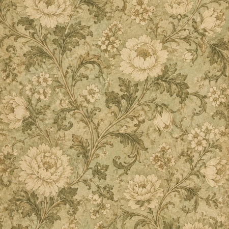 Πίνακας σε Καμβά VINTAGE DARK ACADEMIA FLORAL PATTERN 4 -  Sticky 5