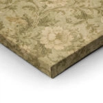 Πίνακας σε Καμβά VINTAGE DARK ACADEMIA FLORAL PATTERN 4
