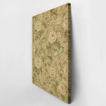 Πίνακας σε Καμβά VINTAGE DARK ACADEMIA FLORAL PATTERN 4 -  Sticky 2