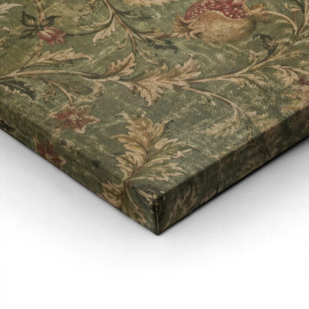 Πίνακας σε Καμβά VINTAGE DARK ACADEMIA FLORAL PATTERN -  Sticky 1