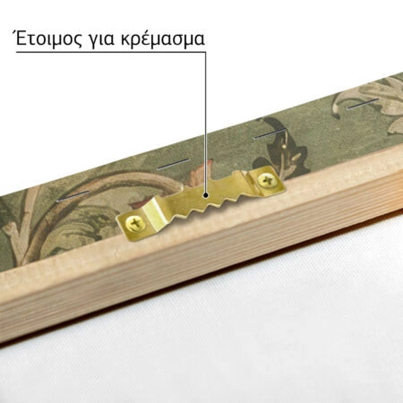 Πίνακας σε Καμβά VINTAGE DARK ACADEMIA FLORAL PATTERN -  Sticky 4