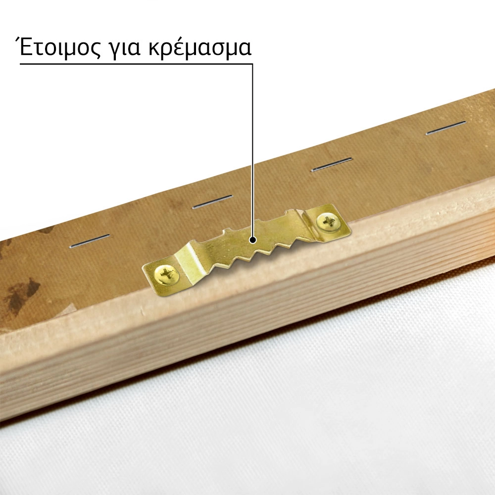 Πίνακας σε Καμβά VINTAGE DARK ACADEMIA FLOWER VASE 10