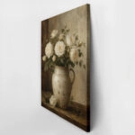 Πίνακας σε Καμβά VINTAGE DARK ACADEMIA FLOWER VASE 17