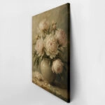 Πίνακας σε Καμβά VINTAGE DARK ACADEMIA FLOWER VASE 18