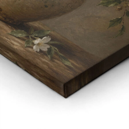 Πίνακας σε Καμβά VINTAGE DARK ACADEMIA FLOWER VASE 20 -  Sticky 1