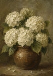 Πίνακας σε Καμβά VINTAGE DARK ACADEMIA FLOWER VASE 22