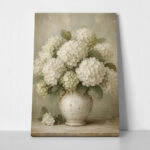 Πίνακας σε Καμβά VINTAGE DARK ACADEMIA FLOWER VASE 4