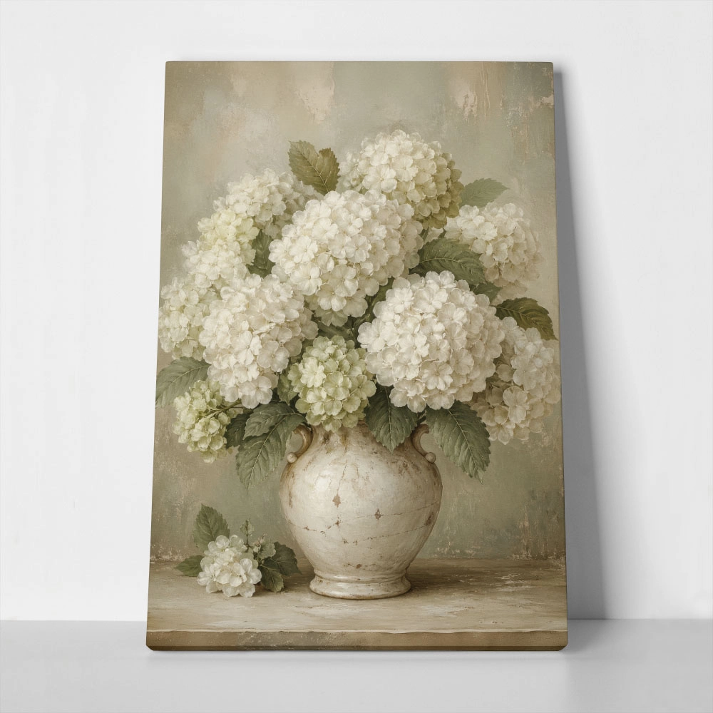 Πίνακας σε Καμβά VINTAGE DARK ACADEMIA FLOWER VASE 4