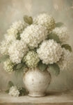 Πίνακας σε Καμβά VINTAGE DARK ACADEMIA FLOWER VASE 4