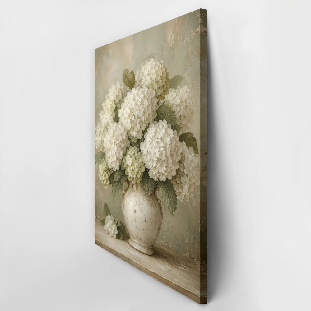 Πίνακας σε Καμβά VINTAGE DARK ACADEMIA FLOWER VASE 4