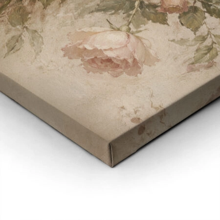 Πίνακας σε Καμβά VINTAGE DARK ACADEMIA FLOWERS 2 - Vintage Sticky 1