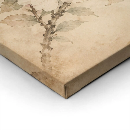Πίνακας σε Καμβά VINTAGE DARK ACADEMIA FLOWERS 5 - Vintage Sticky 1