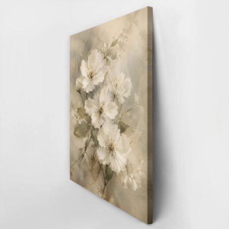 Πίνακας σε Καμβά VINTAGE DARK ACADEMIA FLOWERS - Vintage Sticky 2