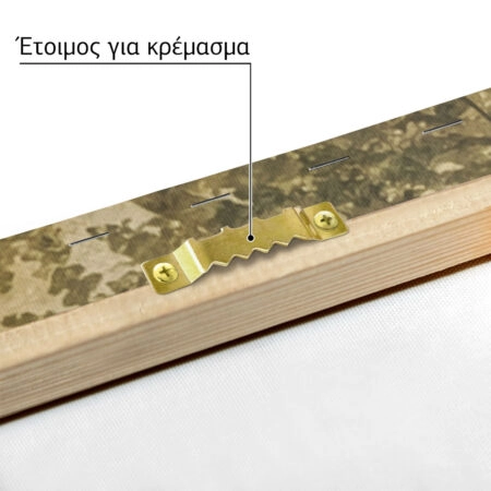 Πίνακας σε Καμβά VINTAGE DARK ACADEMIA FOREST PATH 2 -  Sticky 4