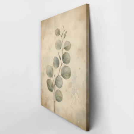 Πίνακας σε Καμβά VINTAGE DARK ACADEMIA LEAVES - Vintage Sticky 2