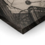 Πίνακας σε Καμβά VINTAGE DARK ACADEMIA LETTERS 2