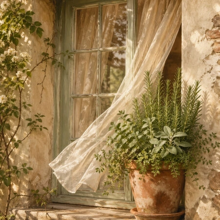 Πίνακας σε Καμβά VINTAGE DARK ACADEMIA OPEN WINDOW - Vintage Sticky 5