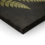 Πίνακας σε Καμβά VINTAGE DARK ACADEMIA PLANT 17