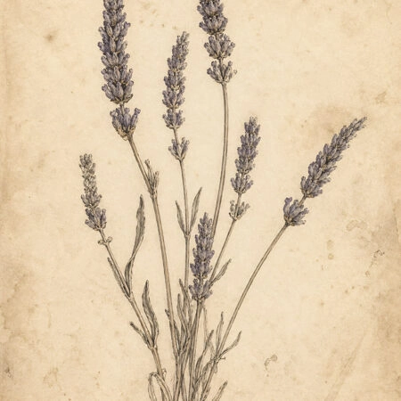 Πίνακας σε Καμβά VINTAGE DARK ACADEMIA PLANT 25 - Vintage Sticky 5