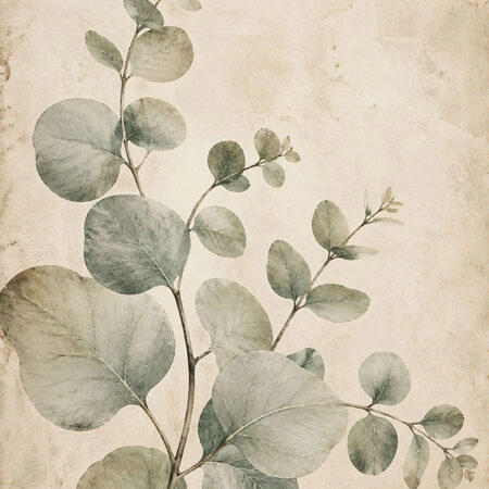 Πίνακας σε Καμβά VINTAGE DARK ACADEMIA PLANT 27 - Vintage Sticky 5