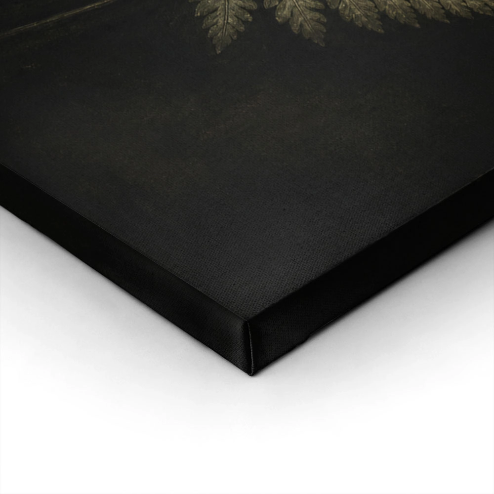 Πίνακας σε Καμβά VINTAGE DARK ACADEMIA PLANT 28