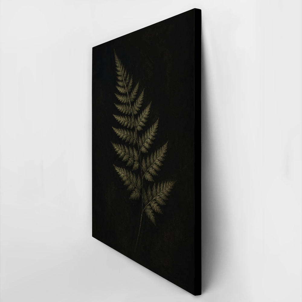 Πίνακας σε Καμβά VINTAGE DARK ACADEMIA PLANT 28