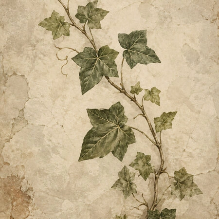 Πίνακας σε Καμβά VINTAGE DARK ACADEMIA PLANT 33 - Vintage Sticky 5