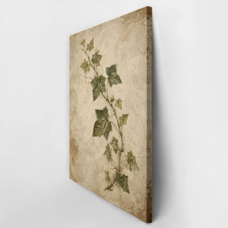 Πίνακας σε Καμβά VINTAGE DARK ACADEMIA PLANT 33 - Vintage Sticky 2