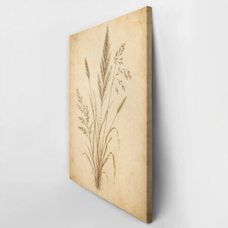 Πίνακας σε Καμβά VINTAGE DARK ACADEMIA PLANT 34 - Vintage Sticky 2