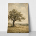 Πίνακας σε Καμβά VINTAGE DARK ACADEMIA TREE