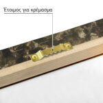 Πίνακας σε Καμβά VINTAGE DARK ACADEMIA WOMAN 9