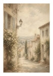 Poster VINTAGE DARK ACADEMIA ALLEY