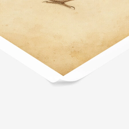 Poster VINTAGE DARK ACADEMIA BIRD 10 -  Sticky 1