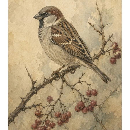 Poster VINTAGE DARK ACADEMIA BIRD 2 -  Sticky 2