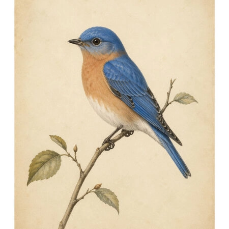 Poster VINTAGE DARK ACADEMIA BIRD 3 -  Sticky 2