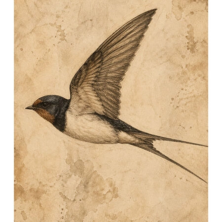 Poster VINTAGE DARK ACADEMIA BIRD 5 -  Sticky 2