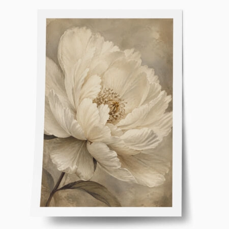 Poster VINTAGE DARK ACADEMIA BLOSSOM - 
