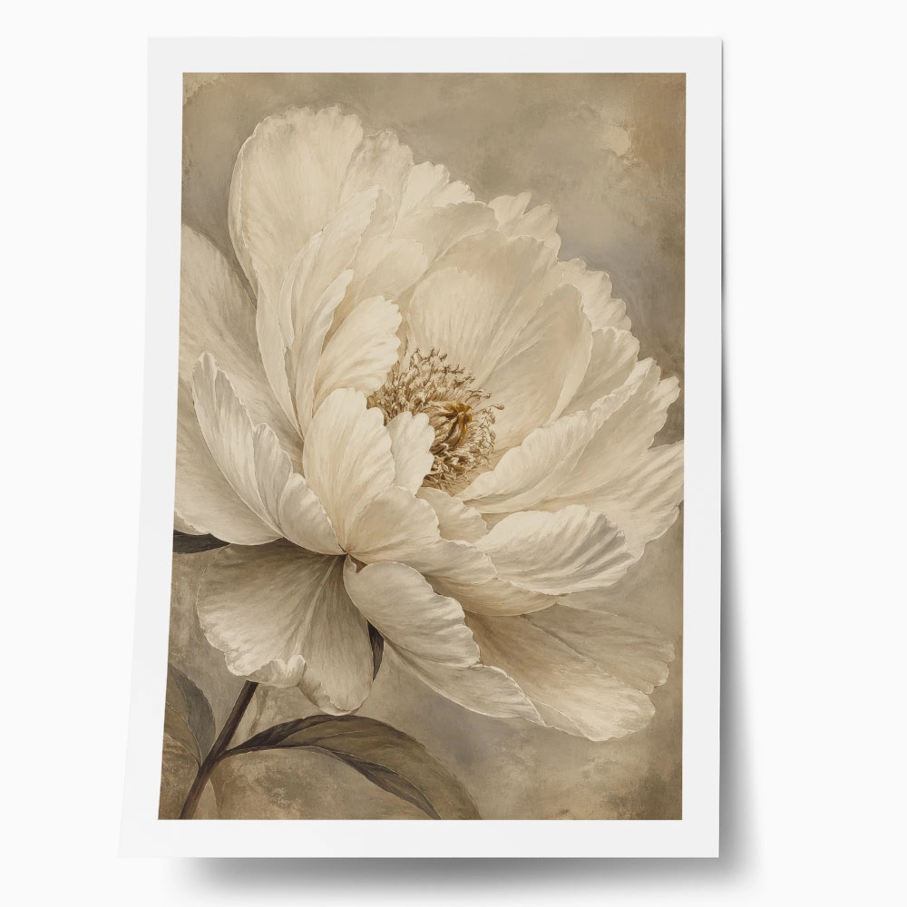 Poster VINTAGE DARK ACADEMIA BLOSSOM