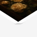 Poster VINTAGE DARK ACADEMIA BOOKS AND ROSES 2