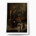 Poster VINTAGE DARK ACADEMIA BOOKS