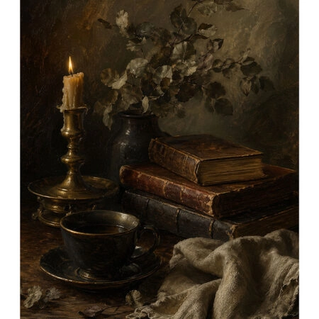 Poster VINTAGE DARK ACADEMIA BOOKS -  Sticky 2