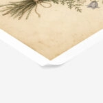 Poster VINTAGE DARK ACADEMIA BOUQUET