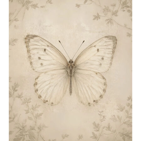 Poster VINTAGE DARK ACADEMIA BUTTERFLY -  Sticky 2