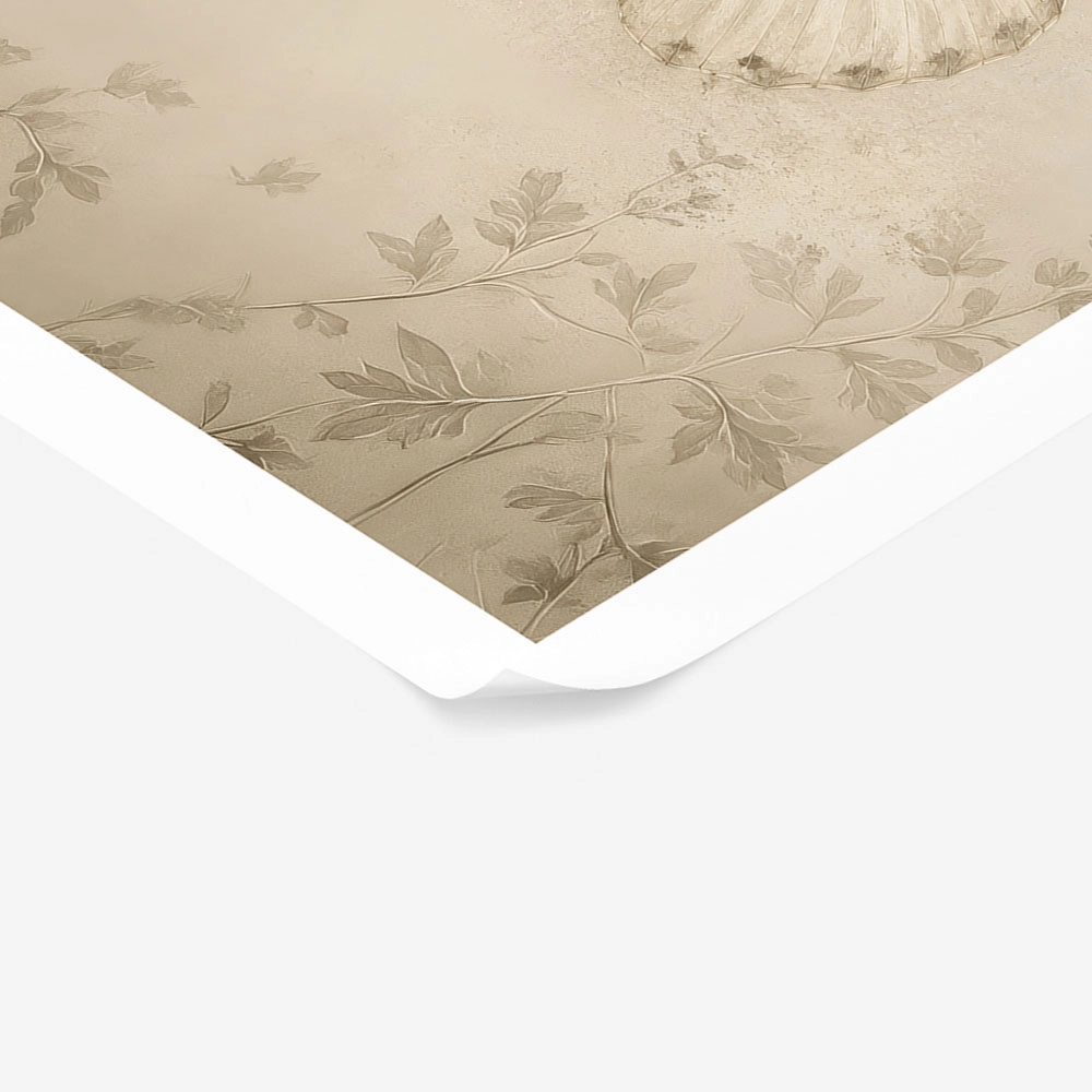 Poster VINTAGE DARK ACADEMIA BUTTERFLY