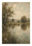 Poster VINTAGE DARK ACADEMIA BY THE RIVER 3