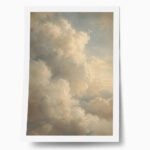 Poster VINTAGE DARK ACADEMIA CLOUDS