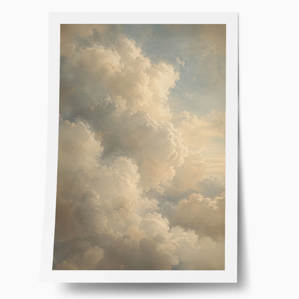 Poster VINTAGE DARK ACADEMIA CLOUDS